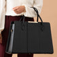 Premium black work tote bag